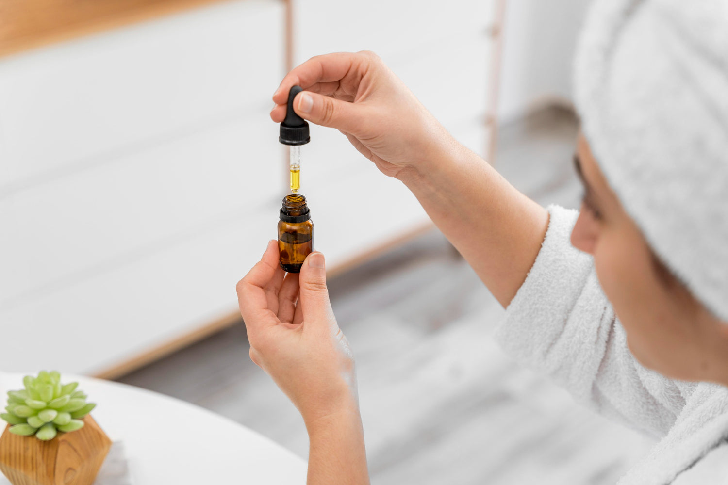 Using wellness oils