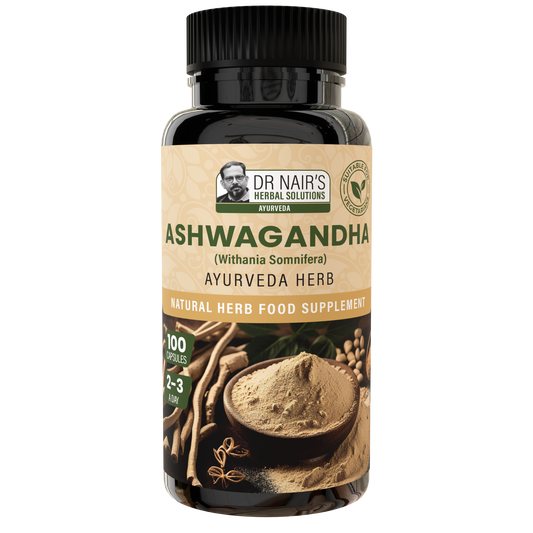 Ashwagandha (Withania Somnifera) - Ayurveda Herbal Supplement
