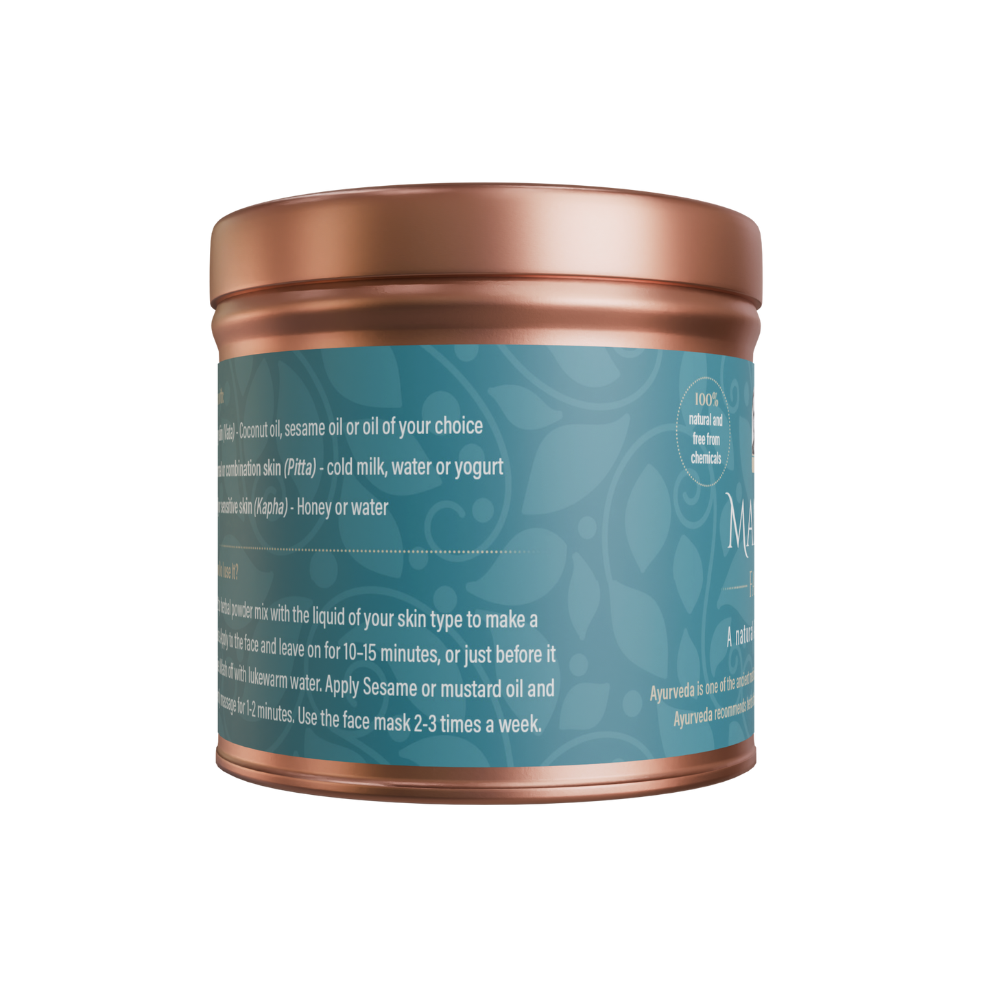 Manjishta Face mask with Mustard Oil Cleanser